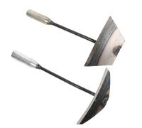 Abaodam 2pezzi Zappe Manuali in Acciaio Sarchiatore Manuale Da Attrezzi Per Diserbo Scavatrice Manuale Da Attrezzo Scavatore