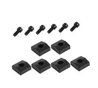 Abaodam 2sets Blocchi Bloccaggio Viti Esagonali Parti Ricambio Chitarra Elettrica Doppio Bilanciere Compatibile Trasporto Leggero Installare Facile