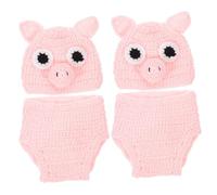 Abaodam 2sets Costume Fotografico Crochet Per Outfit Per Come Accessori Per Fotografia e Shower Comfort e Assicurati