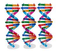 Abaodam 3 Kit Didattico Dna Doppia Dettagliato Genetica per Scuola e Strumento Educativo per Apprendimento Collaborativo e Visualizzazione Scientifica