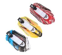 Abaodam 3 Mini Barche Gonfiabili per Bagnetto Giocattoli Acquatici Colorati Giallo Divertenti Giochi per Ragazzo Vasca