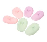 Abaodam 3 Paia Paraorecchie in Silicone per Tinture Chioma Protezione Orecchie Riutilizzabili per Lavaggio e Viaggio Comfort e Resistenza