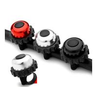 Abaodam 3 Pezzi Campanelli per Bicicletta Rotanti in Lega di Alluminio Antiruggine, Corno di Campana Forte per Bici Standard e Mountain Bike, Accessori Ciclismo per Sicurezza Pedoni