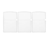 Abaodam 3 pezzi Copertura Protettiva Trasparente per Accendino a Cherosene, Compatibile con Zippo e Altri Modelli, Plastica, Vestibilità Precisa, Protezione Anticaduta per Outdoor