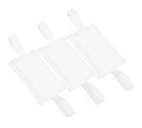 Abaodam 3 Pezzi Fermaporta Creativo per Porta, Bianco, Oxford Cloth | Blocca Chiusura Accidentale, per Animali, Non Rovina Pavimento o Battente