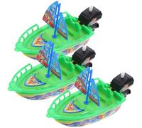 Abaodam 3 Pezzi Giocattoli da Bagno a Forma di Barca a Vela a Carica Manuale per Piccoli, Giocattoli da Doccia Galleggianti per Momenti di Bagno Divertenti e Sicuri