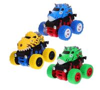 Abaodam 3 pezzi Macchinina Inerziale per Auto Off-road in Materiale Resistente e Giocattoli Educativi e Creativi per Ragazzi e Ragazze