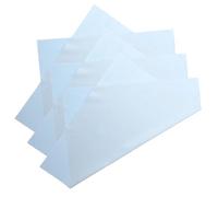 Abaodam 3 pezzi Panno Pulizia Occhiali Microfibra per Schermi e Dispositivi Elettronici per Rimuovere Macchie e Impronte Colore Blu Riutilizzabile e Morbido