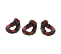 Abaodam 3 Pezzi Strumento per Apprendimento Flauto Bocca Aperta Aiuto Embouchure in Adattatore Bocchino Dizi Portatile per Riscaldamento e Esercizi di Respirazione per Flauto Fiato