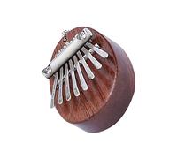 Abaodam 3 Pezzi8 mini pianoforte a pollice Pianoforte a 8 tasti pianoforte in miniatura saxaboom portatile mini kalimba pianoforte a dita kalimba per principianti acciaio manganese