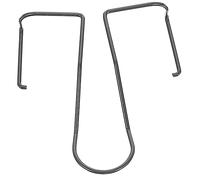 Abaodam 3 Pz Clip da cintura per microfono morsetto per cintura del microfono supporti per cintura per microfono Clip microfono metallo Microfono reggiacintura microfono senza filo Black