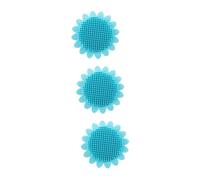 Abaodam 3 Pz Spazzola Per Shampoo Spazzola Per Bambini Cuoio Capelluto Scrubber Da Bagno Per Il Corpo Spugne Silicone Alimentare Neonato Lavare e Prendersi Pennello Da Massaggio