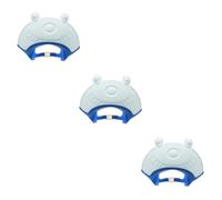 Abaodam 3 Pz Tappo per shampoo in morbida gomma cappello da bagno per bambini cappellini appena nati tappo bidet cuffie da cappello per lavare i per i più piccoli scheda
