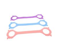 Abaodam 3 Resistance Training Device Figure Elastic Bands For Posture Correction Back Sculpting Ergonomic Grip Fitness Equipment For Yoga Stretching And Home Workouts