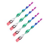 Abaodam 3 Set Bastoncino per Uccelli Spirale Mulino A A Propulsione di Uccelli Deterrente Aste Riflettenti Aste di Torsione del Bastoni Plastica 4 Pezzi*3
