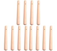 Abaodam 3 Set Pestello Di Mojito Kiddikutter I Figli Asta Di Macinazione Muddler Pestello Per Bevande Alimentari Per Bambini Pestello Da Cocktail in Legno Pestello Di Legno 4 Pezzi * 3