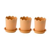 Abaodam 3 Set Vasi per Rose per Vivai da da Quadrati per Piantare Fioriere Vasi per Piante Portavasi per Vasi per Piante in Plastica