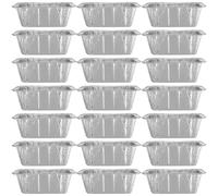 Abaodam 30 Pezzi di Teglie in Alluminio per Barbecue, Vaschette Raccogli Grasso da 800 Ml, Sostituzione per Leccarda, Adatte per Grigliate all'Aperto e Campeggio