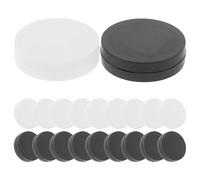 Abaodam 30 Pezzi Pezzi da Gioco da Tavolo Rotondi in Plastica, Compatti e | Finitura Curata, Facili da Trasportare, per Set di Backgammon, Scacchi e Dama