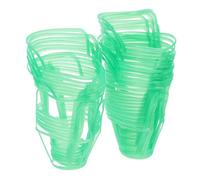 Abaodam 30 Retine in Plastica per Bottiglie di Infusione 500ml, Copertura in Rete Antigoccia Riutilizzabile Supporto Sospeso, Accessori Medici per Ospedali e Monitoraggio Fluido