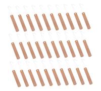 Abaodam 30 Set Etichette in Rame per Piante con Filo Appendibile Targhette Leggere e Resistenti per Giardino Balcone Vasi e Coltivazione per Organizzare e Identificare Piante e Fiori