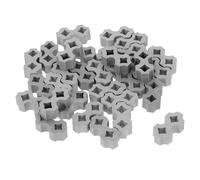 Abaodam 30pezzi Mini Mattoncini Ceramici per Paesaggio Architettonico Accessori per Giardinaggio Fai da Te Modelli in Miniatura di Mattoni per Tavoli da Sabbia Costruzione di Fortezze e Ca