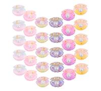 Abaodam 30pezzi Resina Decorazioni Miniature Con Effetto Glow The Dark Charm Per Creazioni Artigianali Accessori Per Diy e Decorazioni Domestiche