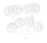 Abaodam 35 Pezzi Palla Bob Palloncino Trasparente Palloncini a Bolle Palloncini Trasparenti Per Il Ripieno Palloncini Bobo Trasparenti Palloncino Bob Plastica Transparent