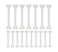 Abaodam 36 Pezzi Ossa Finte Bianche in Plastica Mini Ossa per Decorazioni Halloween per Fai da Te Allestimenti Festa Accessori Scheletro Leggeri per Casa e Vetrine