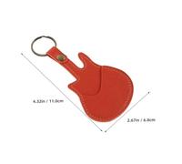 Abaodam 3pezzi Custodia Porta Plettri Per Chitarra Organizer Portatile in Pu Per Plettri e Chiavi Borsa Adatta Per Musicisti Chitarre Acustiche Ed Elettriche