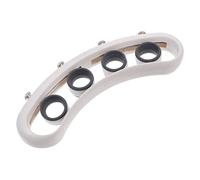 Abaodam 3pezzi Esercitatore Per Dita Musicali Pratico Finger Expander Per Allenamento Flessibilità e Apertura Delle Dita Per Chitarra e Pianoforte Bianco