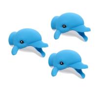 Abaodam 3pezzi Estensore Rubinetto Per Ragazzo Ragazza Accessorio Sicuro e Facile Da Installare Per Lavaggio Mani Design Cartoon Dolphin Compatibile Con La Maggior Parte Dei Rubinetti