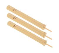 Abaodam 3pezzi Fischietto Per Uccelli Bambù Da Strumento Musicale Imitatore Di Canti Per Ragazzo Ragazza Gioco Educativo Portatile Per Ragazzi e Ragazze