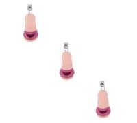 Abaodam 3pezzi Nail Care Kit Set Di Per Unghie Ragazzo Ragazza Con Forbici Tronchesino e Pinzetta Design Portatile Rosa Sicuro e Facile Da Usare Per Ragazzo Ragazza e Ragazzo Ragazza