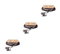 Abaodam 3pezzi Pickup Per Chitarra Acustica Legno Acero Sostituzione Per Cigar Box Guitar Pickup Per Da Installare Leggero e