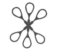 Abaodam 3pezzi Stopper Per Tromba Silicone Nero Comfortevoli e Facili Da Trasportare Prevengono La Perdita Del Tuning Slide Per Pratiche Personali e Performance Nelle Bande Scolastiche