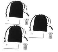 Abaodam 3sets Accessori Per Meditazione Tuning Fork e Versatili Per Esperienze Meditative e Amplificate