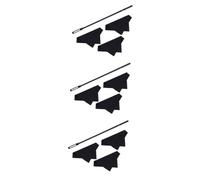 Abaodam 3sets Pulizia Per Flauto Con Asta e Panni Kit Completo Per Strumenti Fiato Pulitore Pratico e Leggero Per Manutenzione e Del Flauto Clarinetto e Sassofono