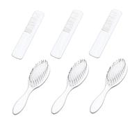 Abaodam 3sets Spazzole e Pettini Per Ragazzo Ragazza Kit Massaggiante Con Setole Morbide Per La Dei e Del Capelluto Del Ragazzo Ragazza Per Registri Di Nascita e Shower