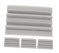 Abaodam 4 Pannelli Fonoassorbenti a Bassa Frequenza Trappole Per Bassi Angolari Isolamento Acustico Per Pareti 12x12x24 Cm Grigio Set Da 4 Pezzi