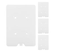 Abaodam 4 Pezzi Blocchi Ghiaccio per Borse Termiche e Lunch Box Refrigeranti Riutilizzabili Compatibili con Ventilatori Aria Condizionata Resistenti e Leggeri per Conservazione Alimenti e