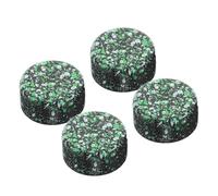 Abaodam 4 Pezzi Cappucci per Pulsanti Pedale Effetti Chitarra Verde Inchiostro, Copri Pedali Antiscivolo Protezione Rumore, Accessori Strumenti Musicali per Uso Professionale e