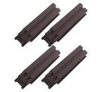Abaodam 4 Pezzi Colonna per Fioriera Componibile in Plastica, Stabilizzante | Terrazzi e Patî, Colore Caffè, Rinforzo Strutturale, Adatta a Vasi e Cassette Componibili