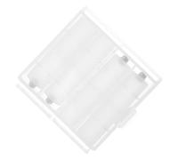 Abaodam 4 Pezzi Convertitore Adattatore Batterie da Aaa a Aa in Plastico con Contenitore per Batterie Custodia per Torce e Giocattoli