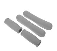 Abaodam 4 Pezzi Cuscinetti per Stampelle Imbottiti Grigi Supporto Ascellare e Manici Antiscivolo Accessori per Stampelle da Cammino per Anziani Uomini e Donne Ricambi Comfort per Ausili