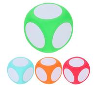 Abaodam 4 pezzi Dadi di Schiuma Cancellabili per Didattica Interattiva Blocchi Scrivibili per Equazioni e Geometria Materiale Educativo Riutilizzabile per Scuola e Homeschooling