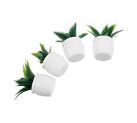 Abaodam 4 Pezzi Di Piante In Vaso Per Simulazione Di Casa Delle Bambole Piante Per Casa Delle Bambole