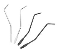 Abaodam 4 Pezzi Leva Tremolo Chitarra Elettrica Filettata Metallo Barra Resistente per Montaggio Stabile Cambio Rapido Tono Compatibile con Modelli Classici e Moderni