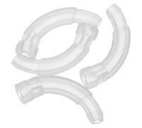 Abaodam 4 Pezzi Set Connettori e Ganci Auricolari per Apparecchi Acustici Retroauricolari Bte, Accessori di Ricambio per Tubicini Rigidi, Compatibili per Manutenzione e Sostituzione