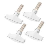 Abaodam 4 Pezzi Viti Per Piatti in Lega Di Zinco 7,8mm Set Di Fissaggio Per Batteria Accessori Per Tamburo Vite Ad Alette Per Batteristi Professionisti